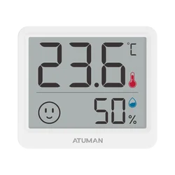 DUKA Atuman LCD Digital Indoor Temperature and Humidity Weather Station (1pcs)