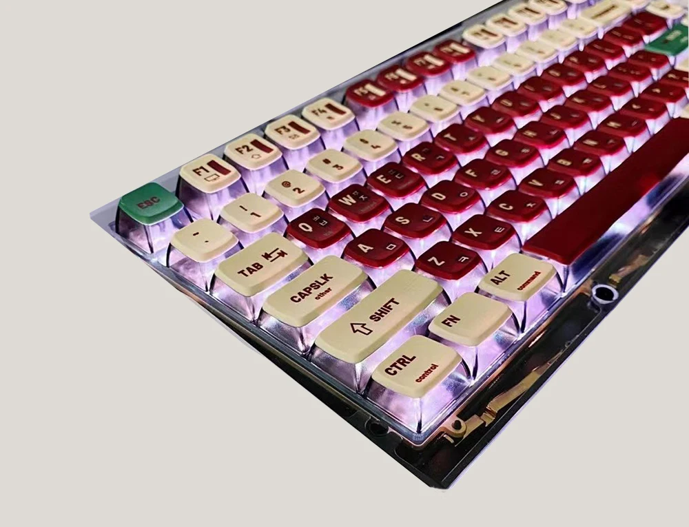 SAX Profile Pudding Keycaps PBT PC for Cherry MX Switches on 61 63 67 68 75 84 87 96 104 108 Mechanical Keyboards 23 Sc98f869a5afb4f7092cbee7c5504d4418