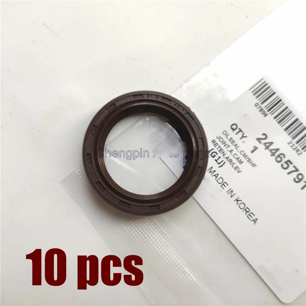 10x Front Engine Crankshaft Oil Seal Oem 24465791 Timing Cover Seal