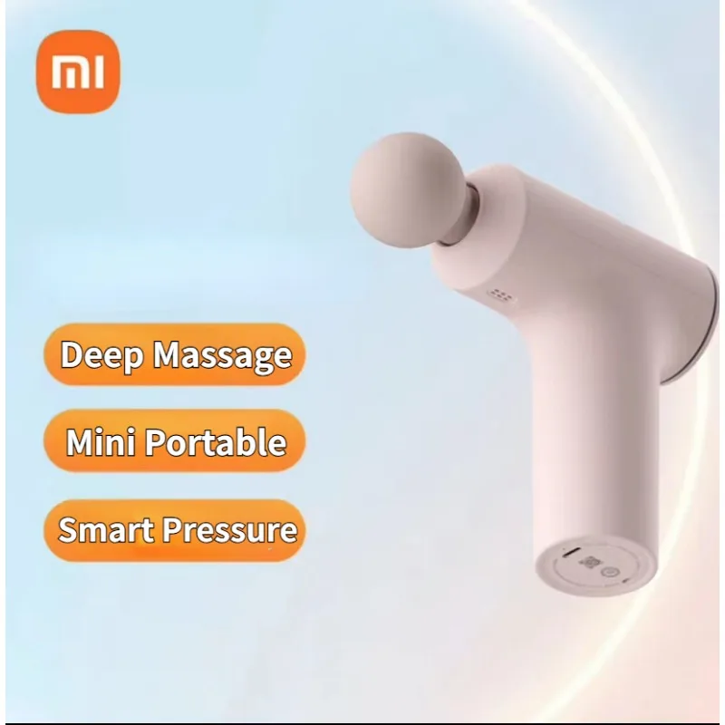 

Xiaomi Mijia Mini Fascia Gun Muscle Massage Gun Electric Massager 3 Massage Heads Low Noise Type-C Charging Muscle Stimulator