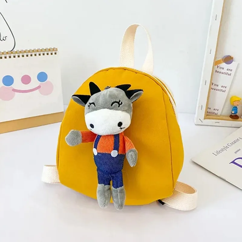 Kindergarten Mini Schoolbag Cute Cartoon Calf Boy Backpack School Bags Mochila Escolar Kids Bag Plecak Book Bag Children Bag