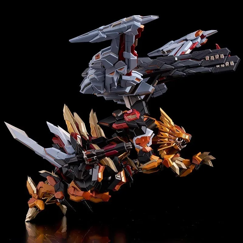

Stock Original Sentinel Flame Toys KURO KARA KURI Victory Leo Transformers Victory Movable Sculpture Collectible Figure Model