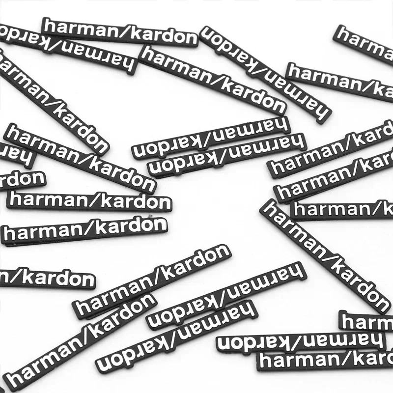 3D Harman/kardon Car Audio Aluminum Sticker Car Audio Stickers For BMW M E34 E36 E60 E90 E46 E39 E70 F10 F20 F30 X5 X6 X1 M3 M5