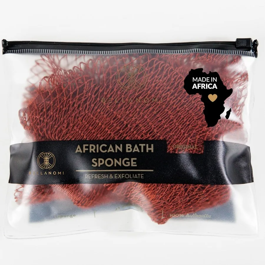 African Exfoliating Net Sponge Back Scrubber 45 Inches