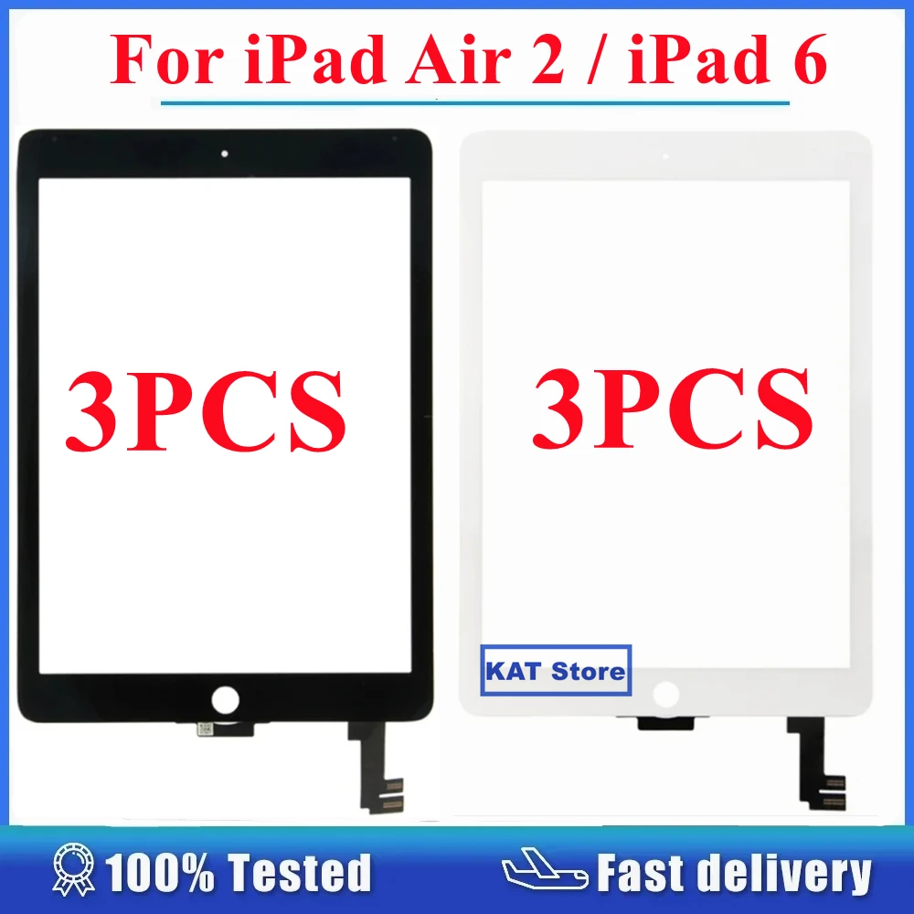 

Протестированный для iPad Air 2 / iPad 6 сенсорный экран дигитайзер (требуется разделение стекла) Запасные части