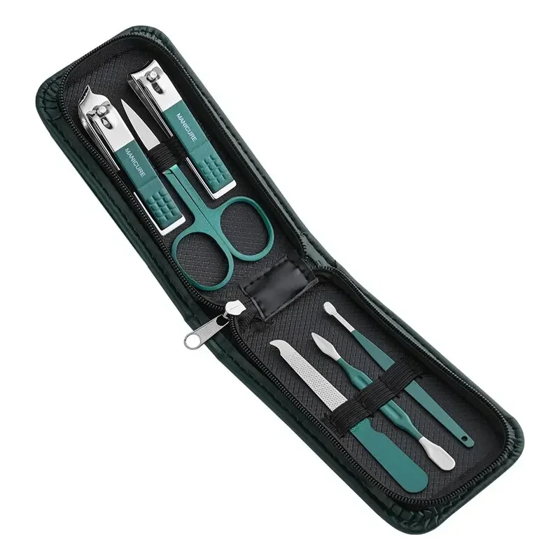 Nail Scissors Set Household 6 Piece Portable Mens And Womens Special Nail Clippers Manicure Beauty Tools