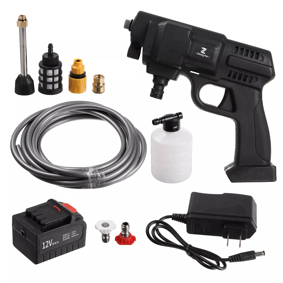 �޴�� ���� ���� ���� �ڵ��� ���� �������� ��, 12/24V, 5m/16.4ft, ��ô ���� ����, ���͸� ����