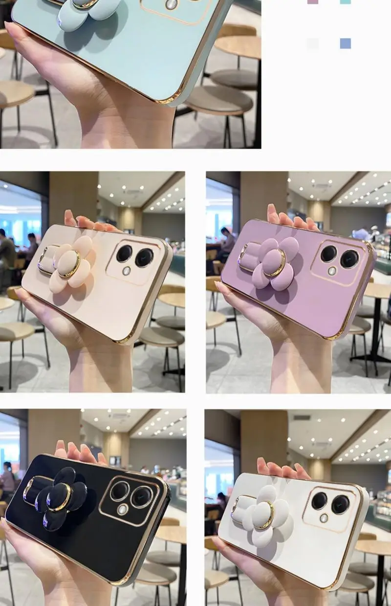 Coque avec support de moulin à vent rotatif, étui avec lanière pour iPhone 14 11 Pro 13 12 Mini 8 7 6 6S Plus 10 X Xr Xs Max SE 2020_voghion.com