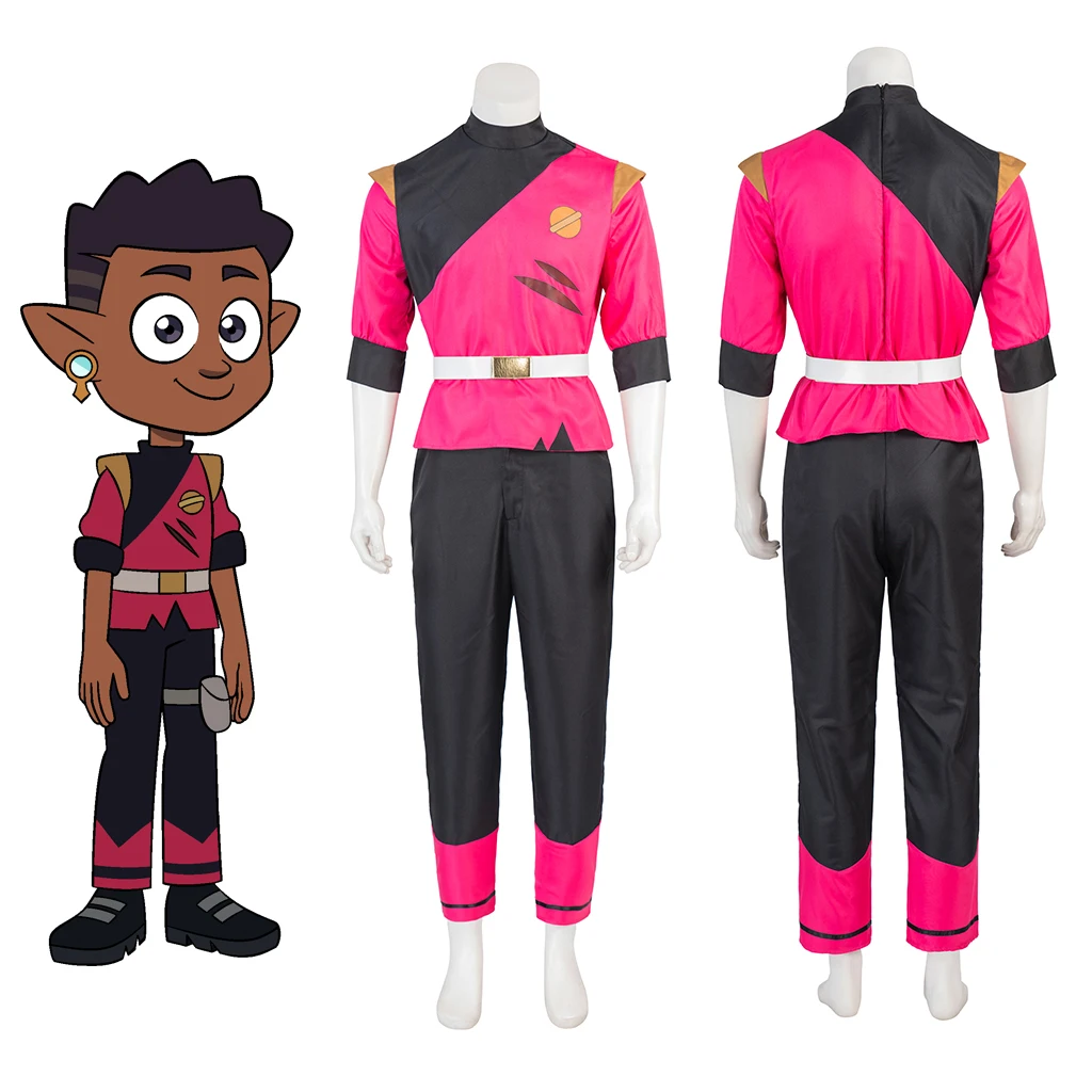 

The Owl 2024House Gus Porter Cosplay Costume Anime The Owl Cosplay House Outfit Tops Pants Set Man Halloween Carnival Party Suit