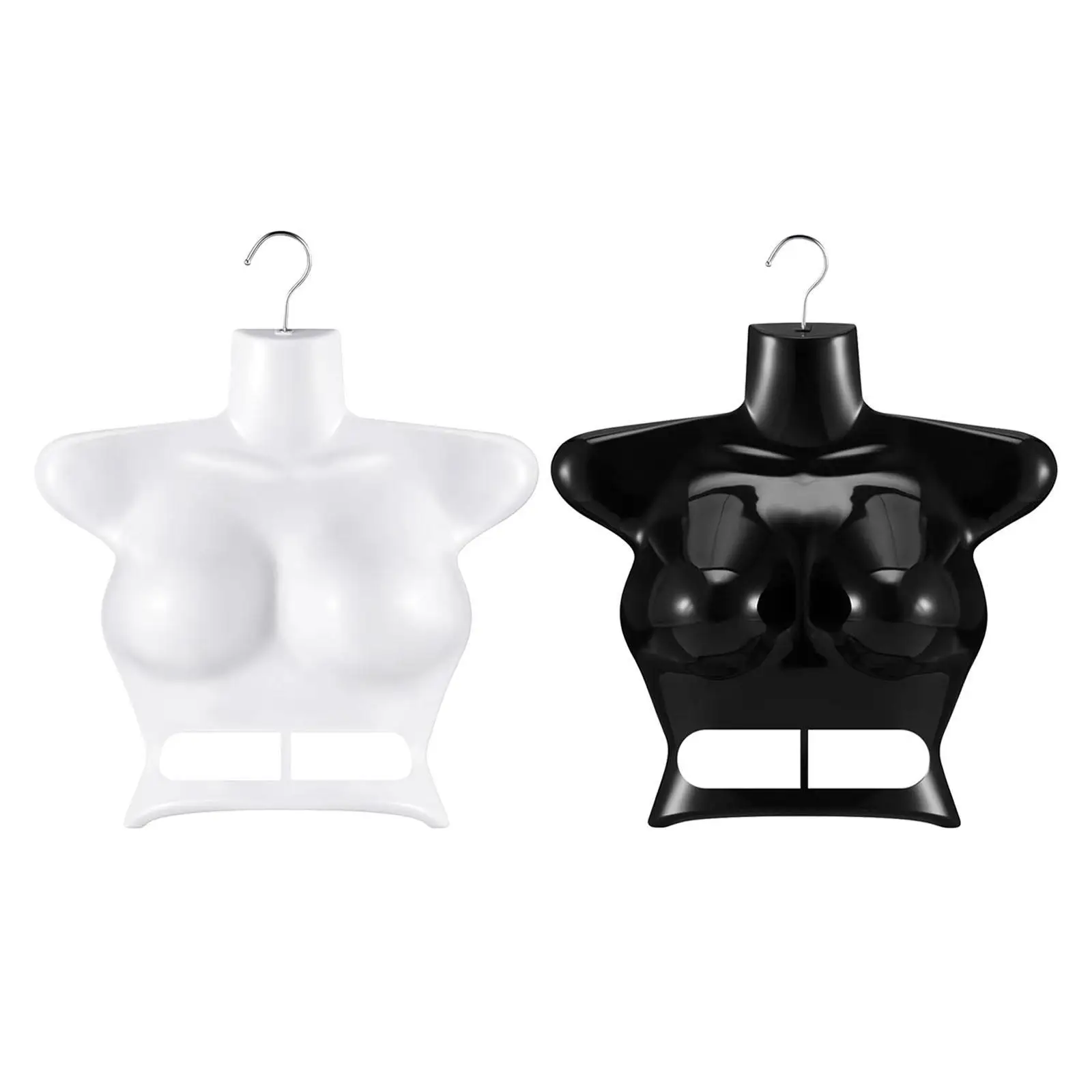 Mannequin Torso Hanging Mannequin Torso Female Mannequin Hanger Half Body Display Clothes Display Rack Dress Form for Market Commercial Malls