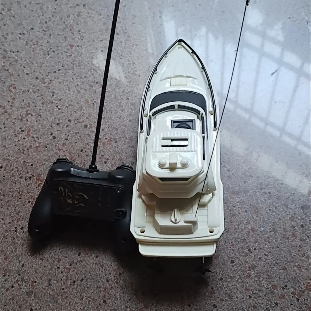 Bateau Télécommandé 4 Canaux - Yacht de Course Électrique pour Enfants