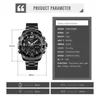 SKMEI 1649 Rotatable Ring Quartz Digital Men Wristwatches Chrono Alarm Male Clock reloj hombre Dual Movement Sport Mens Watches 6