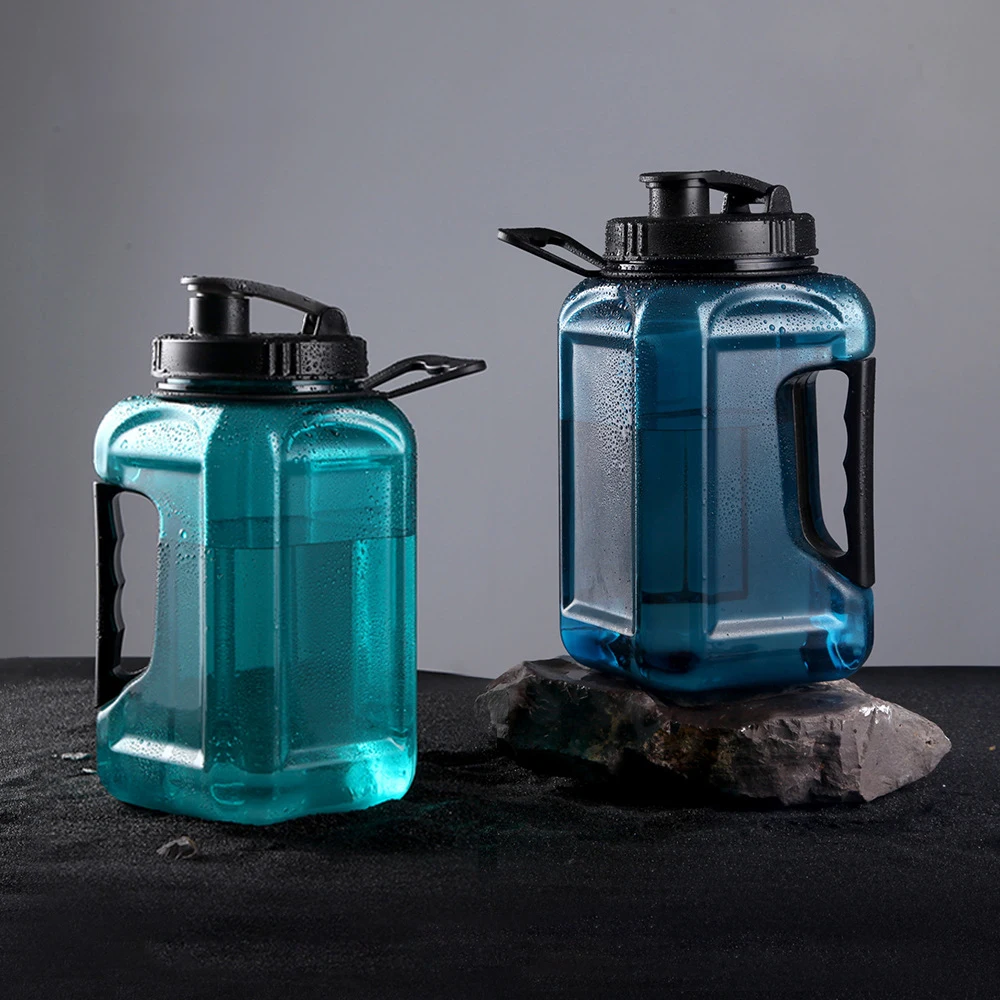 Outdoor Travel Sports GYM BPA Free Portable Leak-proof Kettle Water Bottle 2 Liters for Man Plastic Large Capacity Water Bottle