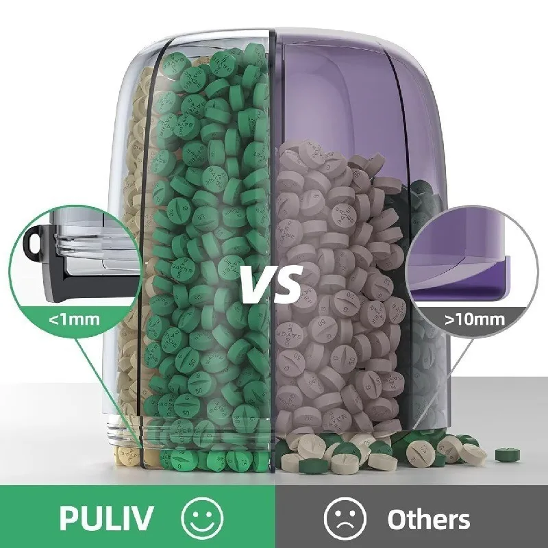 Transparent Sealed Storage Jar - Moisture-Proof Home Organizer for Convenient and Practical Use - Ideal for Medications