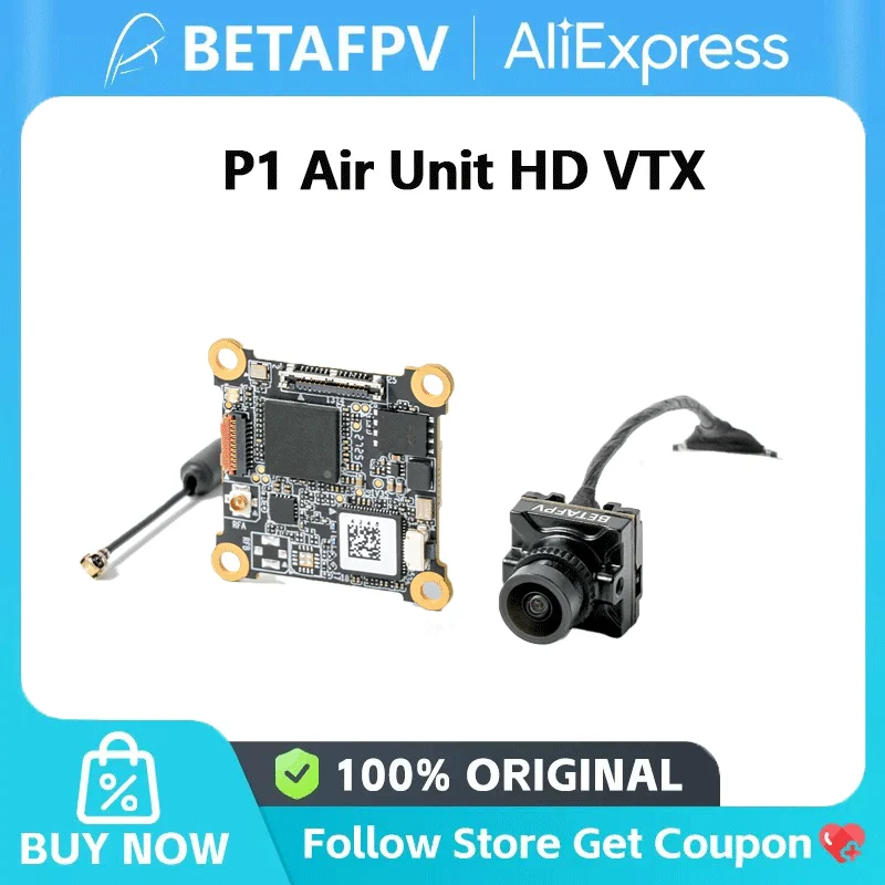 BETAFPV P1 Air Unit HD VTX Air Brushless FC Flight Controller For Air65 & Air75（Limited Edit）Wisp Brushless Whoop Quadcopter