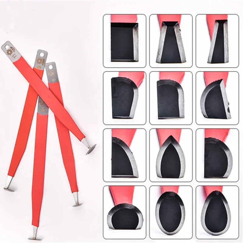 Ceramic Production Tungsten Steel Knife Super Hard Alloy Sharp Blank Knife Blank Trimming Wear-resistant Ceramic Pottery
