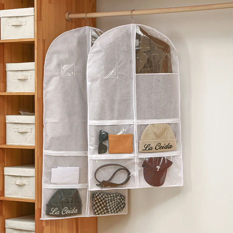 Housse Costume Imperméable Pliable Rouge 60x100 Cm – Sac De Rangement Vêtements Oxford Résistant Pour Voyage Et Maison