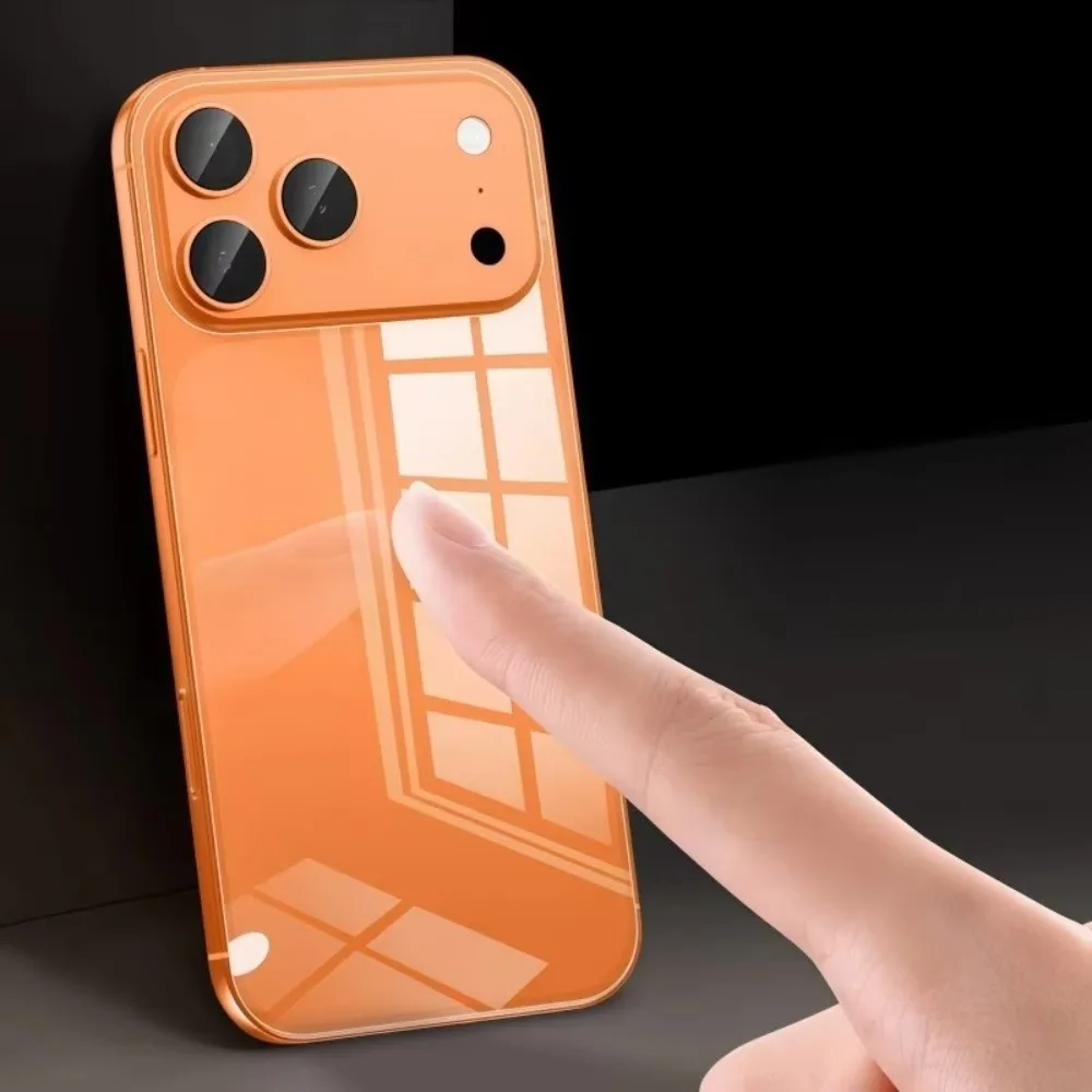 HD Clear Back Screen Protector Soft TPU Anti-Shatter Screen Protector Film Anti-scratch Matte Film for iPhone 17Pro/17 Pro Max