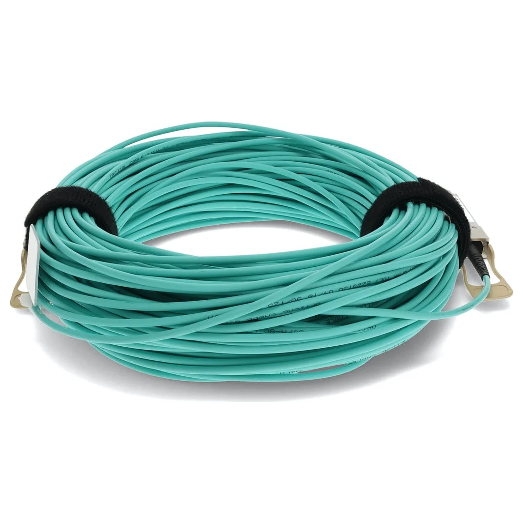 MFA1A00-E020 호환 20m (66ft) 100G QSFP28 액티브 광 케이블