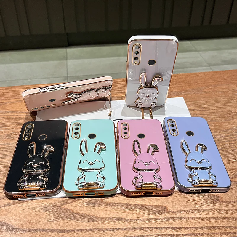 Rabbit Astronaut Phone Case For Huawei Y9 Prime 2019 Y9S P30 Lite