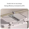 Home Dryer 1-4H Timer Bathroom No Rinse Wall Mounted Baby Room Folding Air Dryer 3D Hot Air Mini Dryer Machine 5