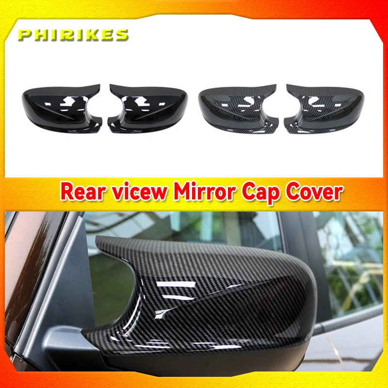 

X3 F25 Pre-LCI M style Rearview Mirror Cover Side Wing Rear View Mirror Case Cover Glossy Black For BMW X1 E84 2010 2011-2013