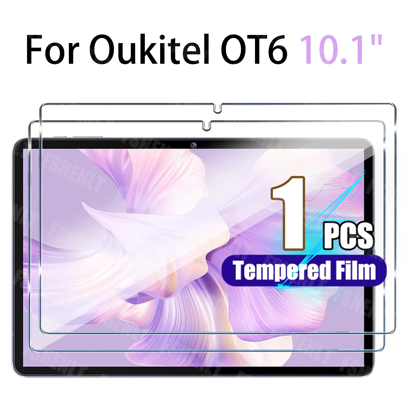 Premium 10.1 Tempered Glass Screen Protector - Anti-Scratch, High Hardness, Bubble-Free, HD Clear