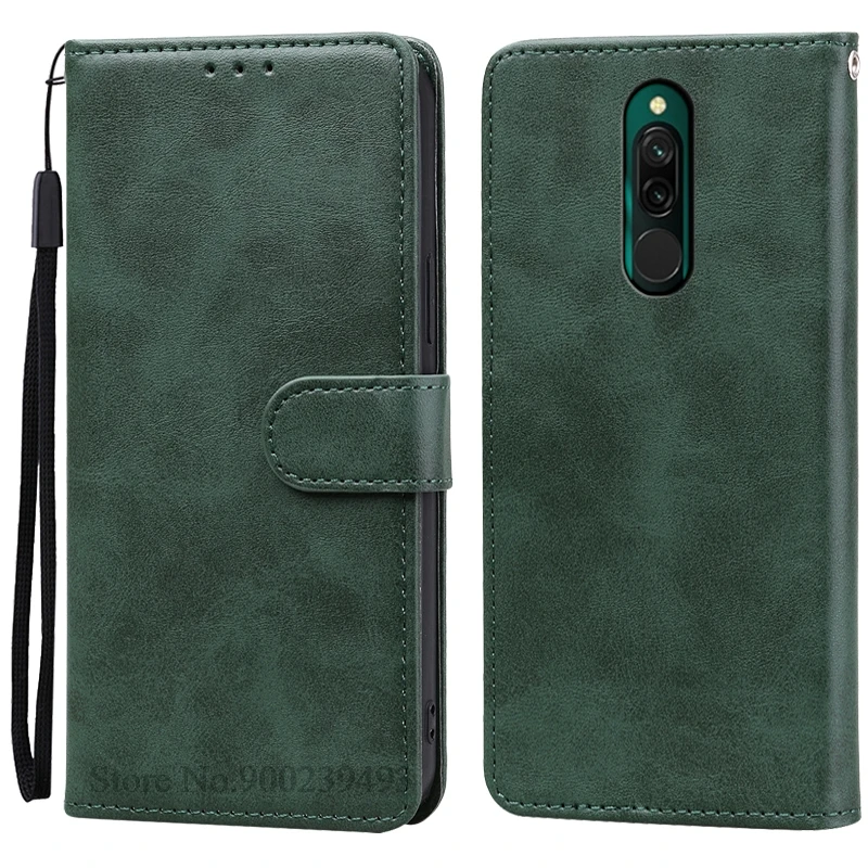 Luxury Leather Flip Wallet Case - Premium Bumper Protection & Style