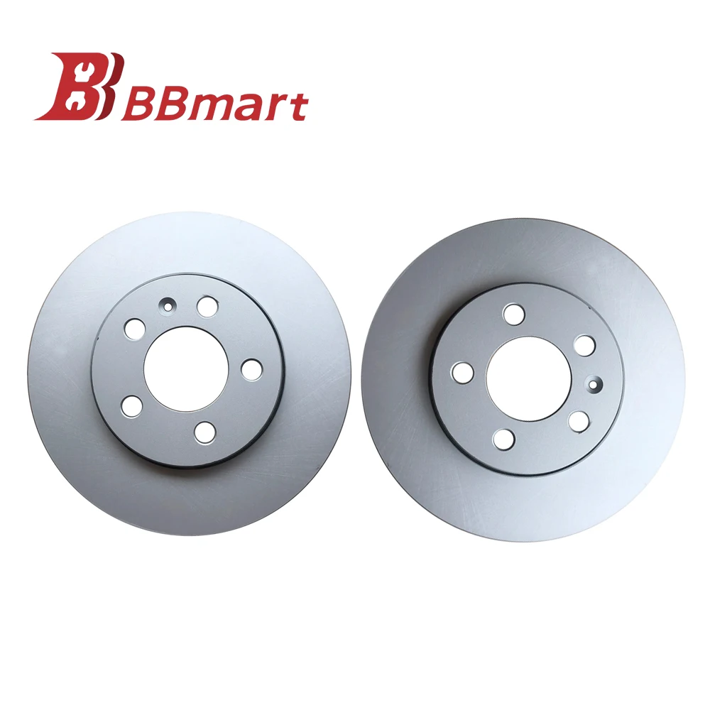 BBMART AUTO PARTS 1 PAIR 6R0615301 FRONT BRAKE DISC ROTOR FOR VW POLO