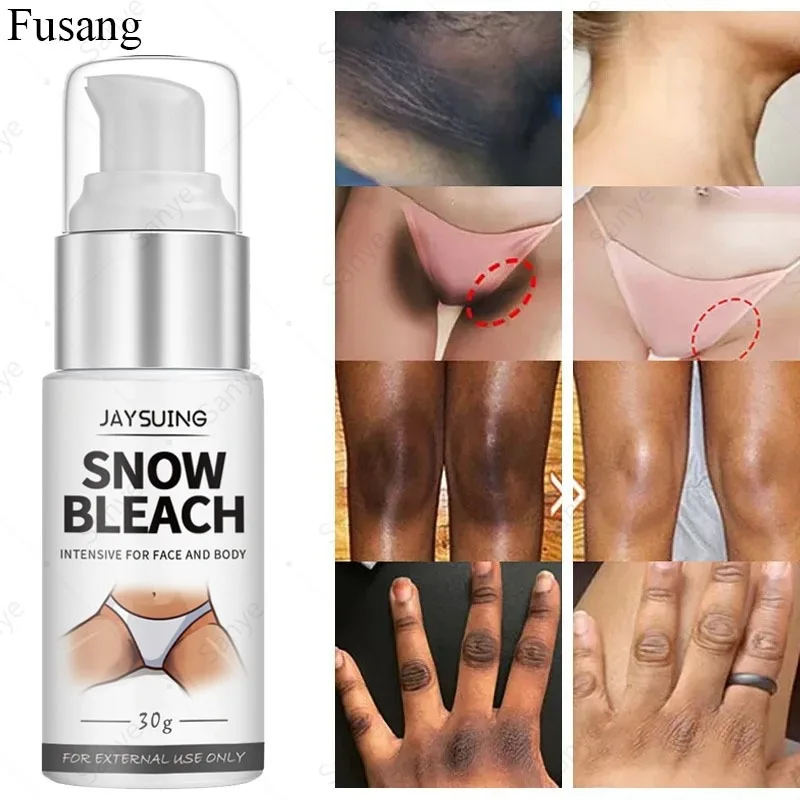 

Bikini Area Snow Bleach Cream Private Parts Body Fast Bleaching Emulsion Underarm Strong Whitening Cream Brighten Intimate Area