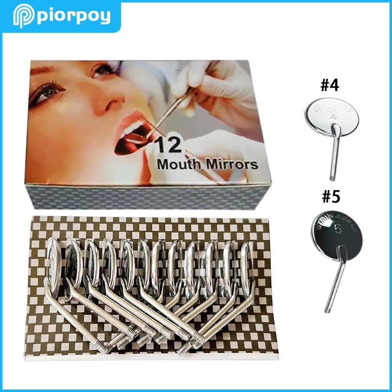 100 pezzi specchio dentale in plastica specchio dentista usa e getta specchio bocca dentale odontoiatria strumenti dentista sbiancamento dei denti  66
