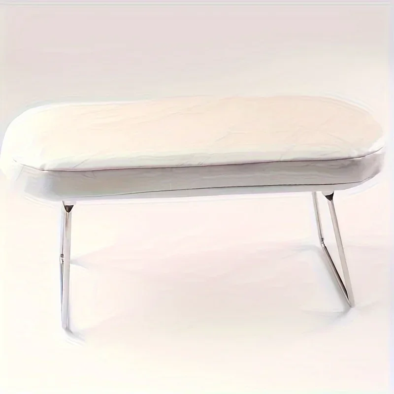 1 foldable nail pillow leather nail arm holder professional salon accessory comfortable and portable