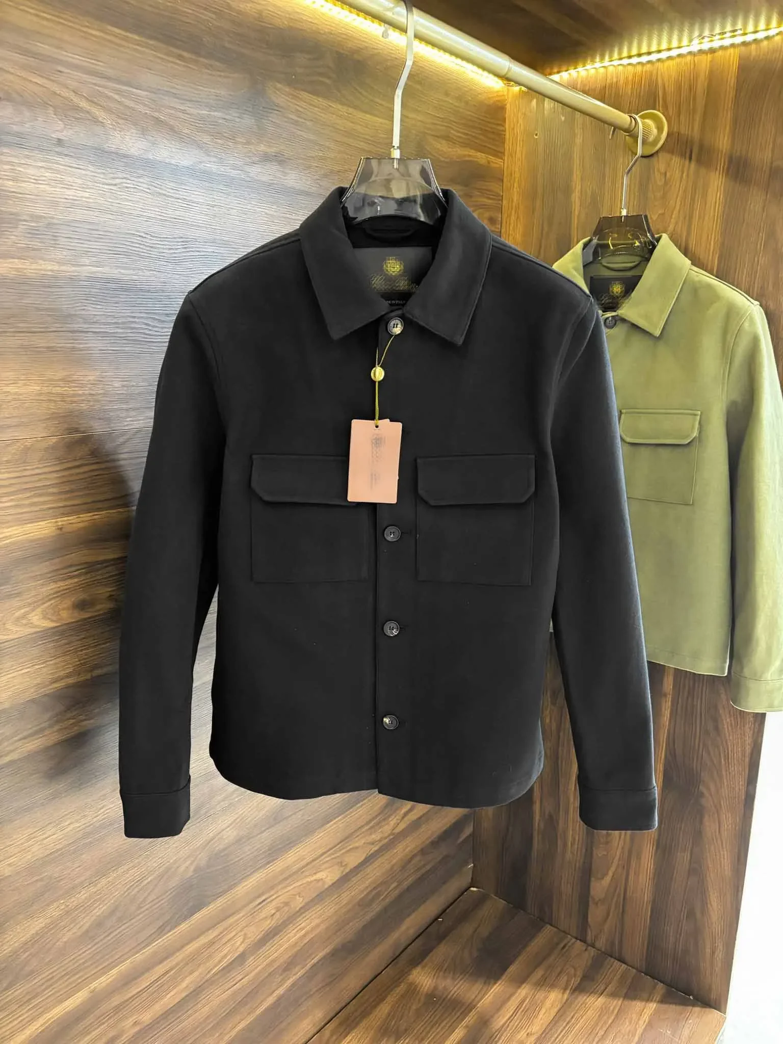 BILLIONAIRE SIJITONGDA 2025Boutique Casual Style Men's Wool Blend Sweater Jacket M-3XL 2