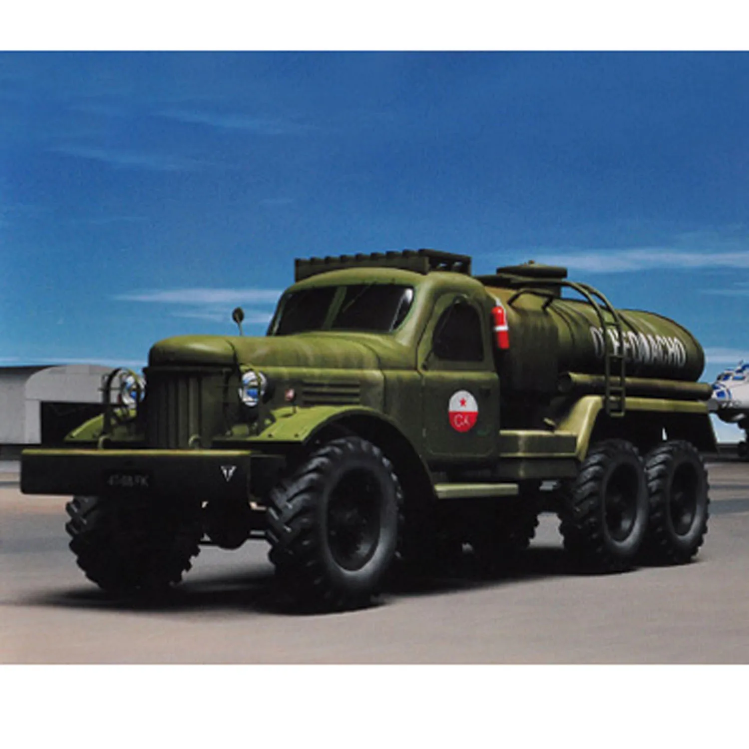 

Модель автомобиля Trumpeter 1/72, модель российского грузовика, модель автомобиля с советским топливным маслом TH05570, 01102