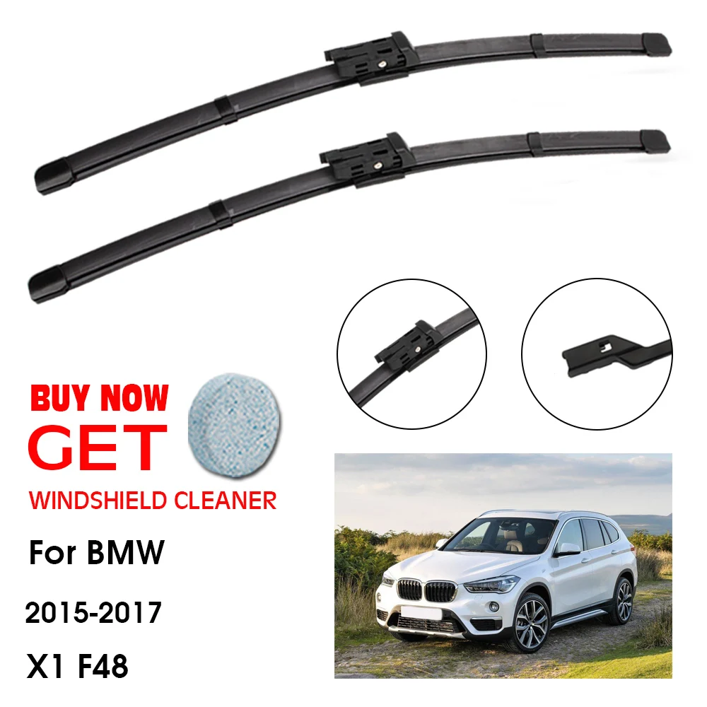 

Car Wiper Blade For BMW X1 F48 26"+16" 2015-2017 Front Window Washer Windscreen Windshield Wipers Blades Accessories