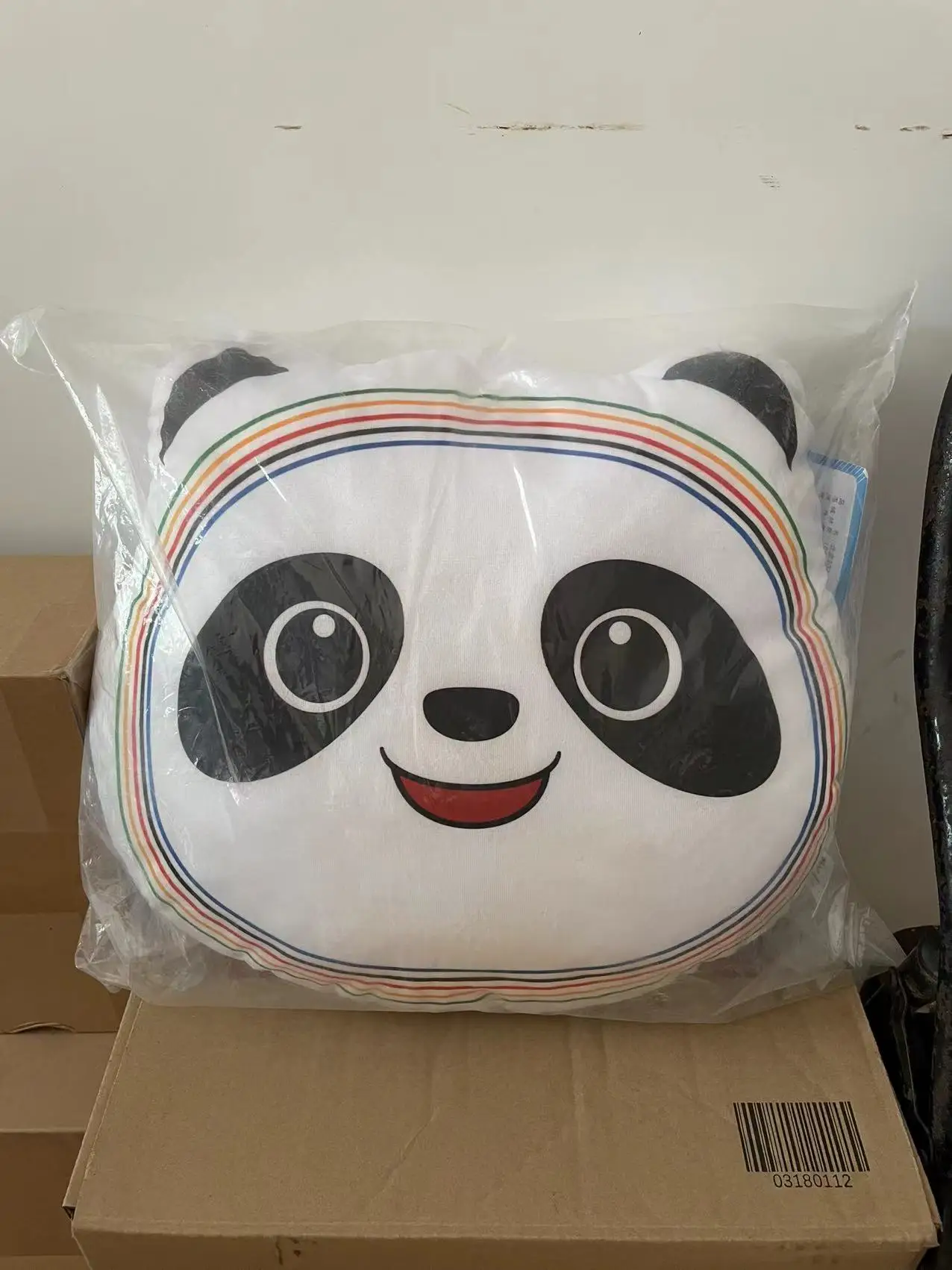 

Games Souvenir Panda Pattern Pillow
