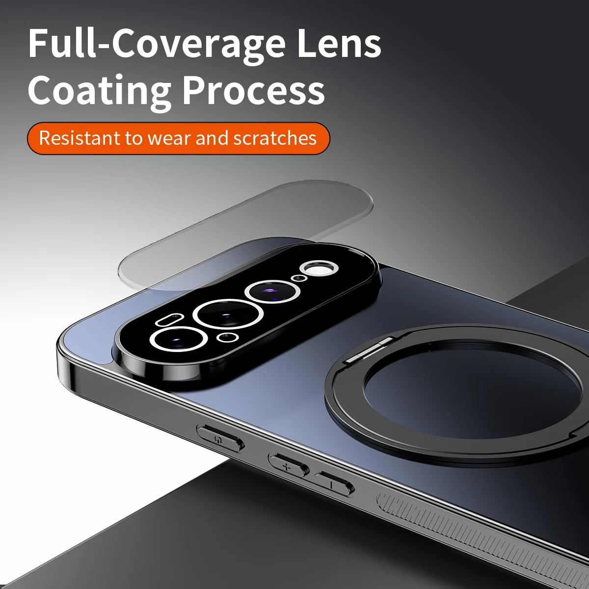 Magnetic 360° Rotating Stand Shockproof Phone Case with Magsafe Compatibility