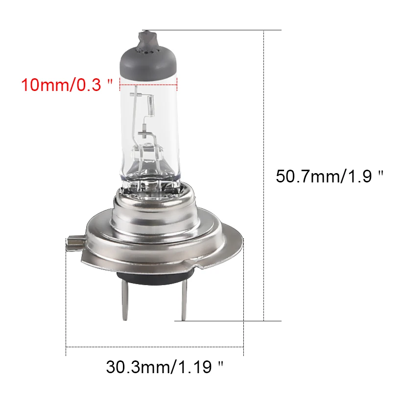 2PCS H7 12V 55W 할로겐 자동차 전구 램프 자동차 전구 4300kFactory 가격 자동차 스타일링 주차 조명 액세서리