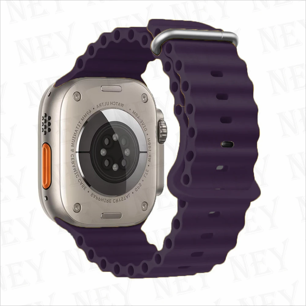 Premium Ocean Silicone Strap