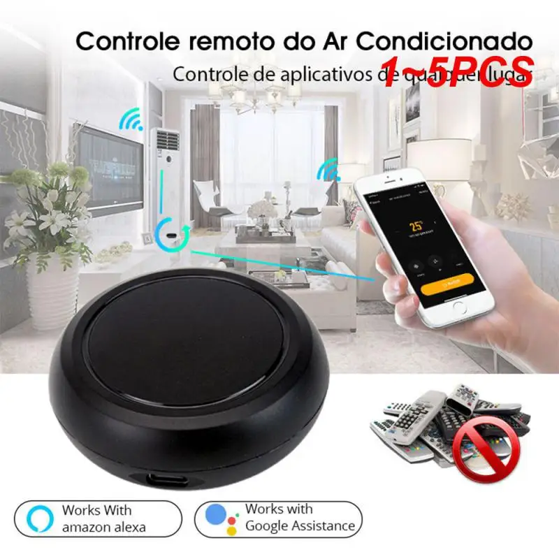 

1~5PCS WIFI Tuya Smart IR Remote Control Universal Infrared Controller For TV DVD AUD Smart Home Support Alexa