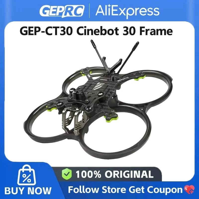 GEP-CT30 O3 Frame Kit Cinewhoop 3 pouces pour DJI O3 Air Unit