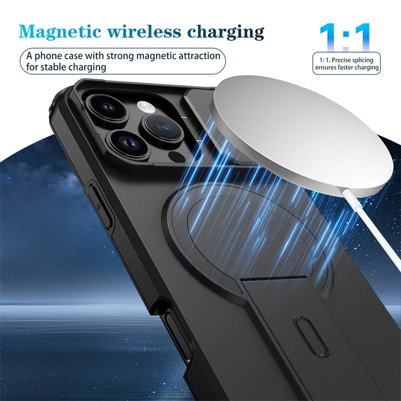 Ultimate Shockproof Armor Case - Hybrid Rugged Full Protective Cover