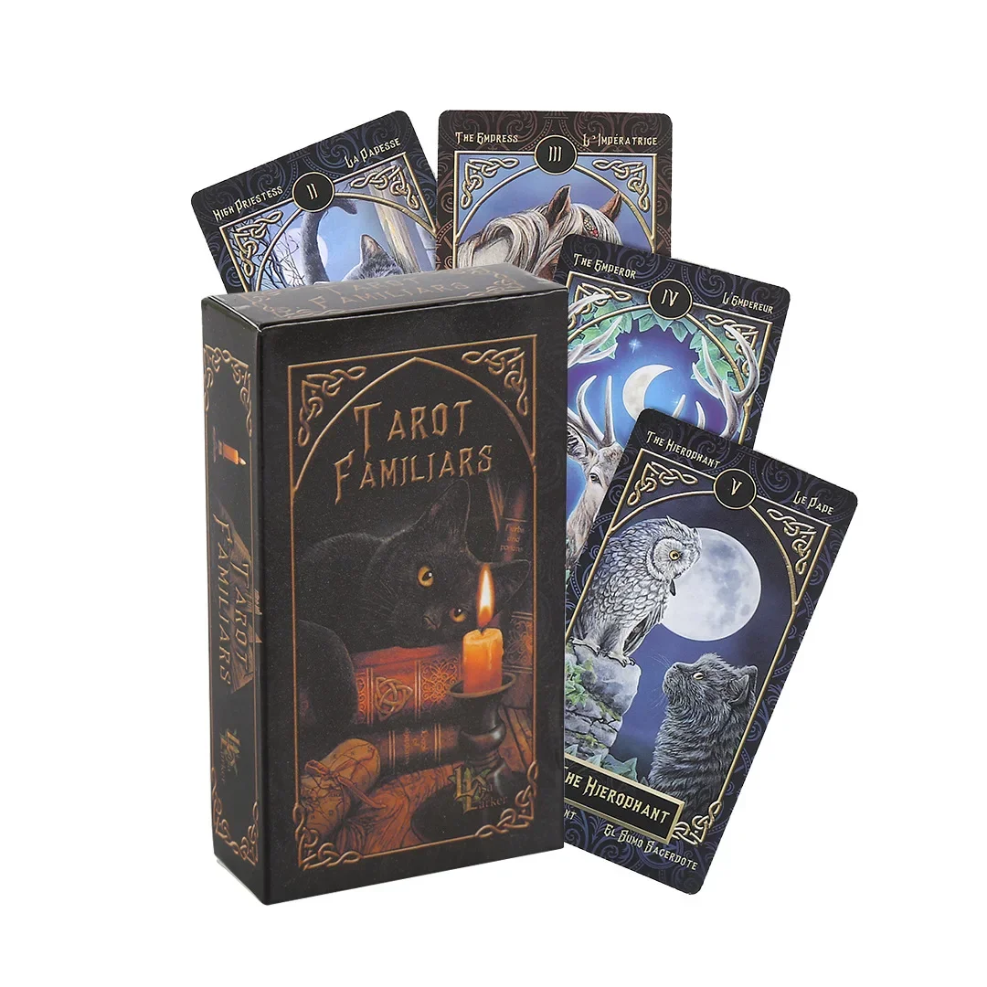 

Fast Ship HOT Tarot Familiars Deck Cards Fate Divination Table Games Playing Card Family Party Board Game Entertainment GAMES