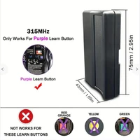 2024 Newest LiftMaster 373LM 371LM 315MHz Garage Door Remote Control Compatible With 950D 953D 956D 372LM 370LM Gate Transmitter 2