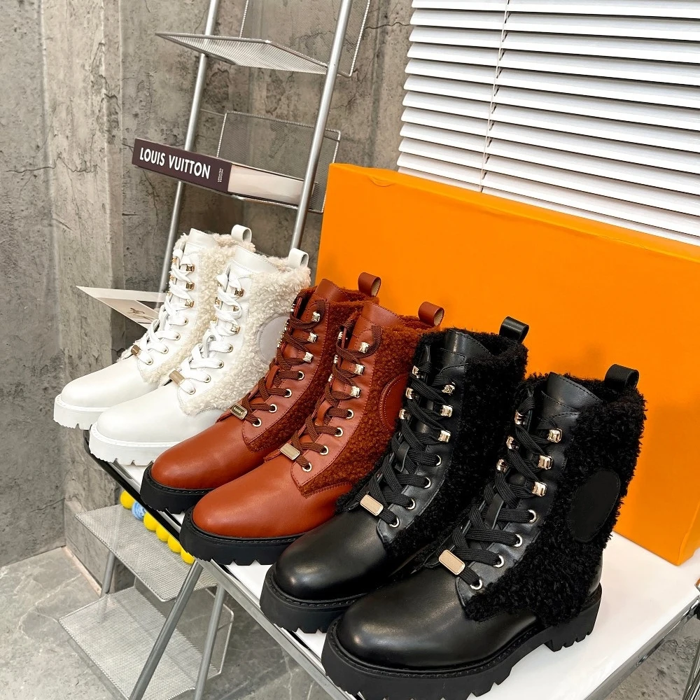 Louis Vuitton Combat Boots for Women for sale