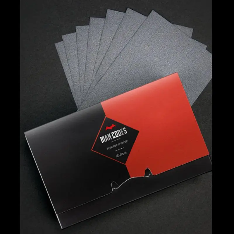 Oil Control Handkerchief Paper Oily Leaves Skin Refreshed Gentle Skin-friendly Convenient Handkerchief Design Easy To Carry