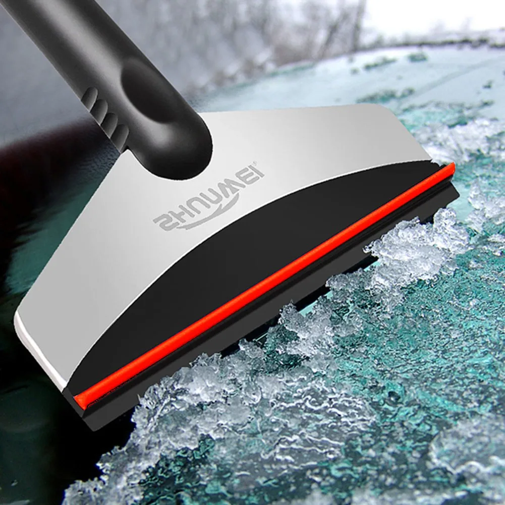 

Multifunctional Stainless Steel Car Ice And Snow Shovel Ice Scraper Cleaning Tool For Vehicle Windshield Auto Cleaner Winter
