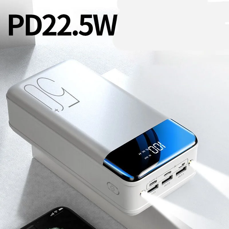 Power Bank Xiaomi 200000mAh Wireless 120W Fast Charge Portable Three Outputs Large Capacity for iPhone Huawei Samsung