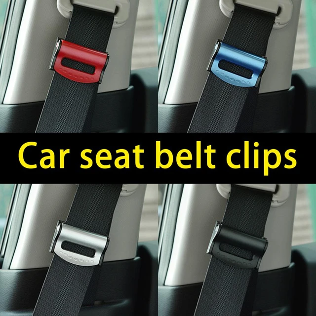 Car Seat Belt Clip, Cars Safety Seatbelt Adjuster Buckle Clips