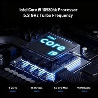 Ordinateur portable 2026 Intel Core i9-10980HK Windows 11 Pro 15,6 pouces 16 Go de RAM 1 To/2 To SSD Déverrouillage par empreinte digitale Ordinateurs portables de bureau et de jeu 3